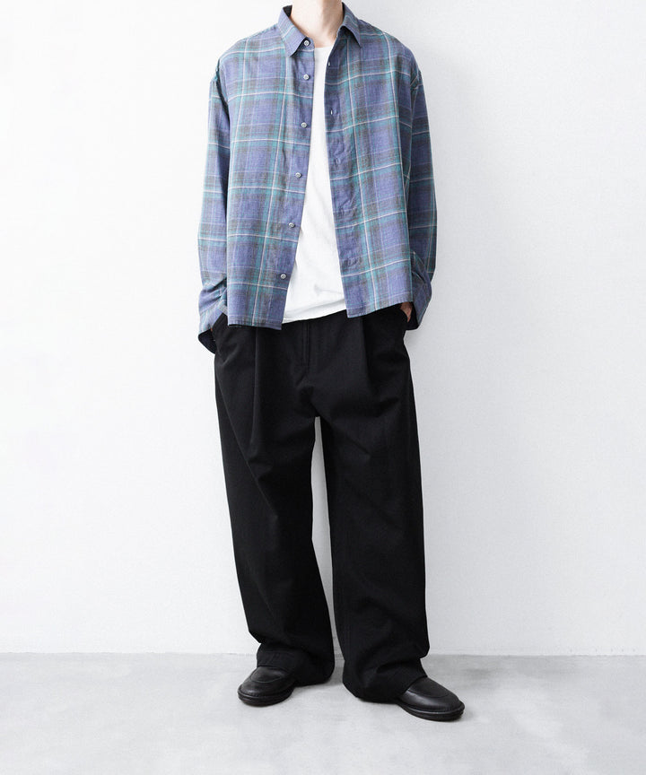 paratrait パラトレイトのCHECK LS SHIRTのGREEN 公式通販サイトsession福岡セレクトショップ