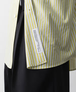 画像をギャラリービューアに読み込む, KANEMASA PHIL. カネマサフィルの46G STRIPE MODEST SHIRTのYELLOW BLACK 公式通販サイトsession福岡セレクトショップ
