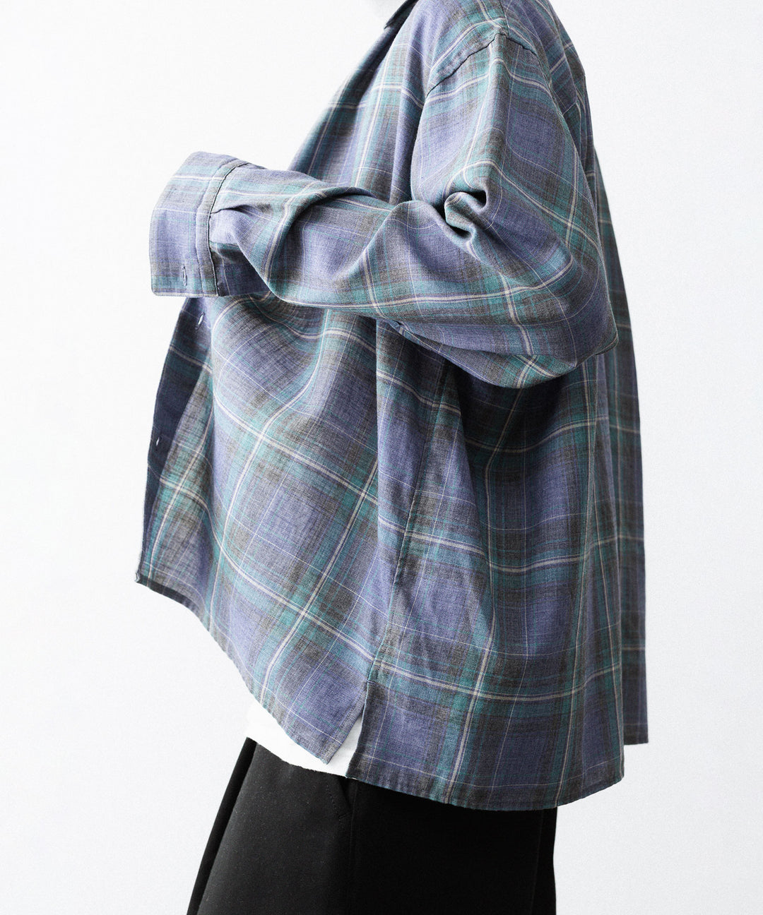 paratrait パラトレイトのCHECK LS SHIRTのGREEN 公式通販サイトsession福岡セレクトショップ