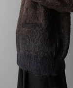 画像をギャラリービューアに読み込む, ssstein(シュタイン)の24AWコレクション GRADATION MOHAIR KNIT CARDIGAN - BROWN GREY GRADATION 公式通販サイトsession福岡セレクトショップ
