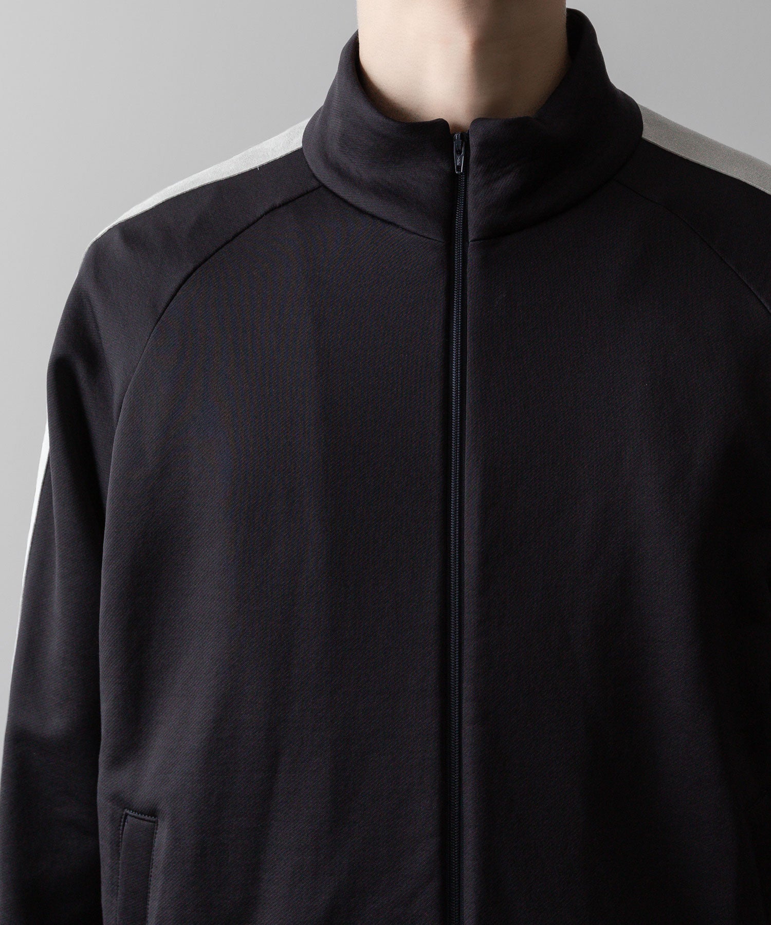 ssstein(シュタイン)の24AWコレクション NYLON JERSEY TRACK JACKET - DARK NAVY 公式通販サイトsession福岡セレクトショップ