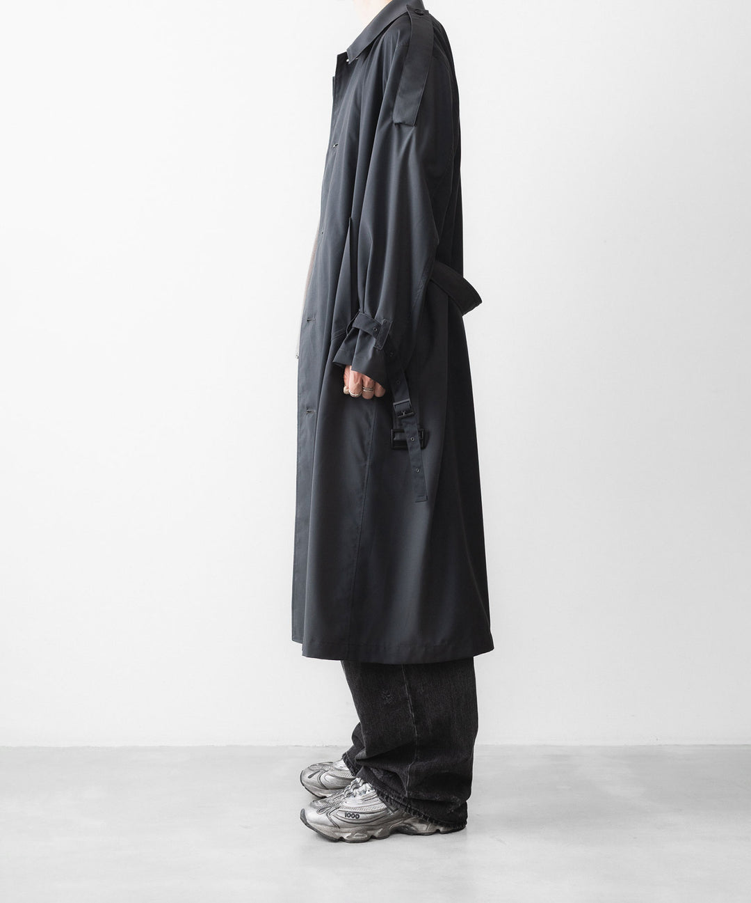 【SUBLATIONS】KIVULI PRINT LIGHT WEIGHT COAT - DARK KHAKI