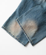 画像をギャラリービューアに読み込む, CODA コーダのFADED DIRTY INDIGO WASHED  BREAK CUT WIDE FLARED JEANSのFADED DIRTY INDIGO 公式通販サイトsession福岡セレクトショップ
