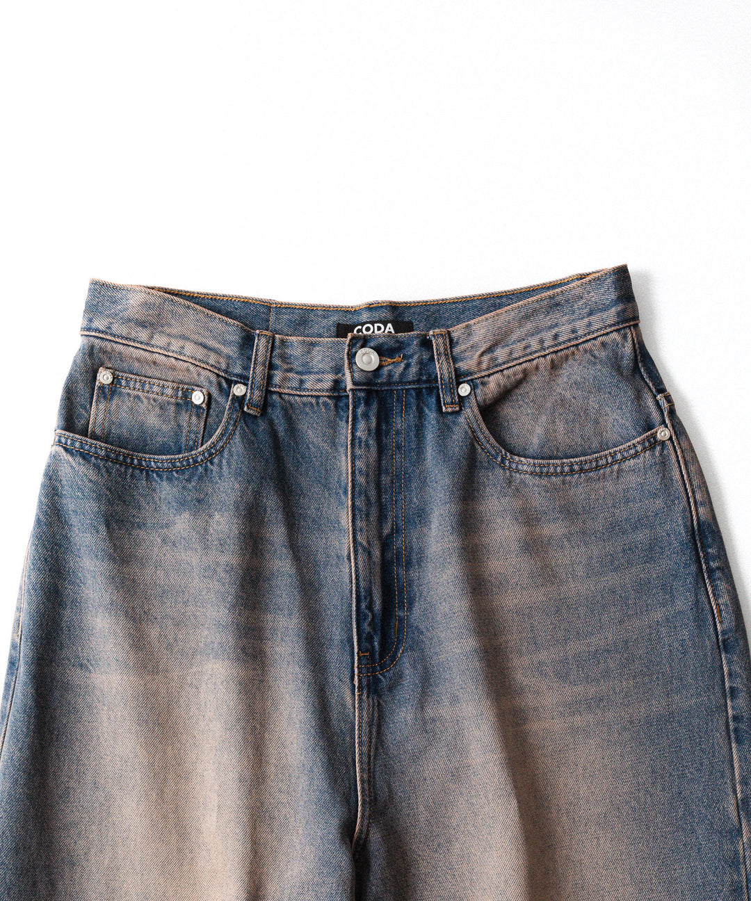 CODA コーダのDUST INDIGO ACID WASHED EXTENDED CUT LUFT JEANSのDUST INDIGO 公式通販サイトsession福岡セレクトショップ