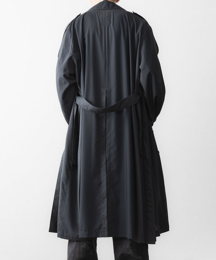 【SUBLATIONS】KIVULI PRINT LIGHT WEIGHT COAT - DARK KHAKI