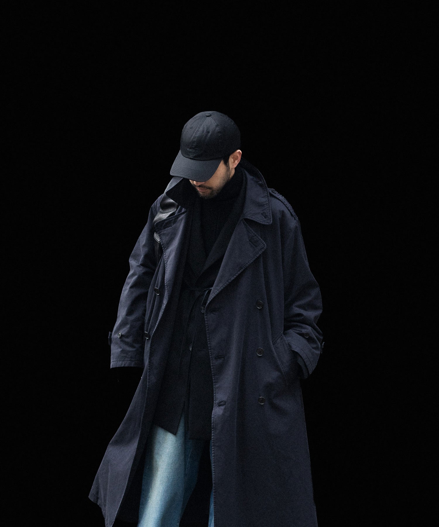 ssstein / シュタイン】VINTAGE TRENCH COAT - BLACK | 公式通販サイト