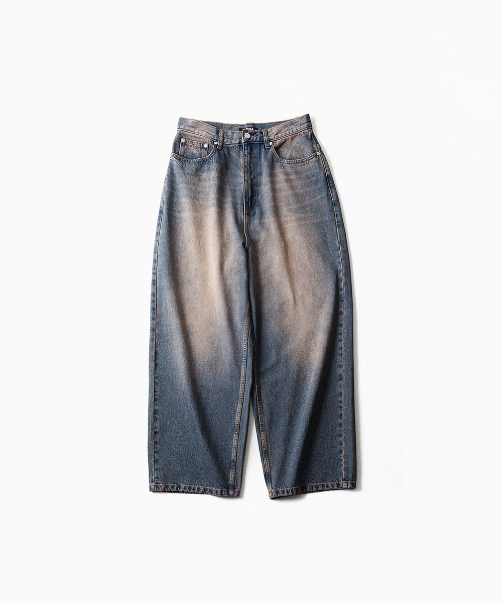 CODA コーダのDUST INDIGO ACID WASHED EXTENDED CUT LUFT JEANSのDUST INDIGO 公式通販サイトsession福岡セレクトショップ