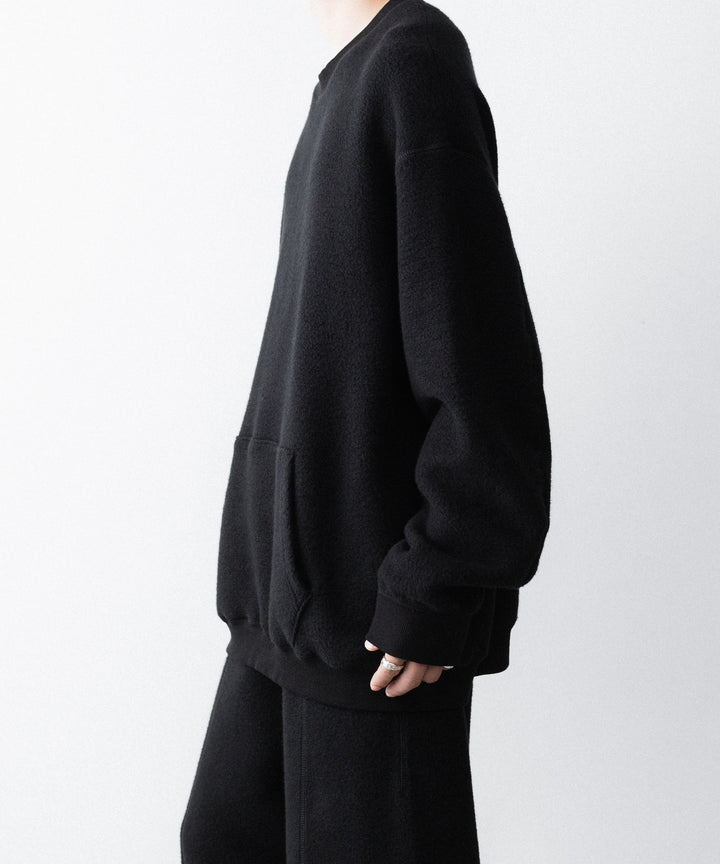 phebus- フィーバスのREVERSIBLE JERSEY JUMPERのBLACK公式通販サイトsession福岡セレクトショップ
