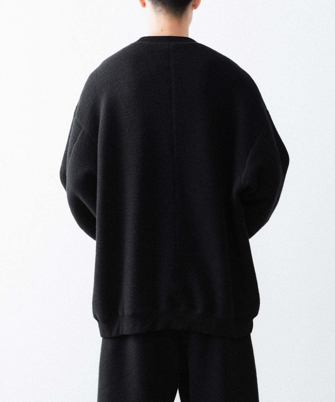 phebus- フィーバスのREVERSIBLE JERSEY JUMPERのBLACK公式通販サイトsession福岡セレクトショップ
