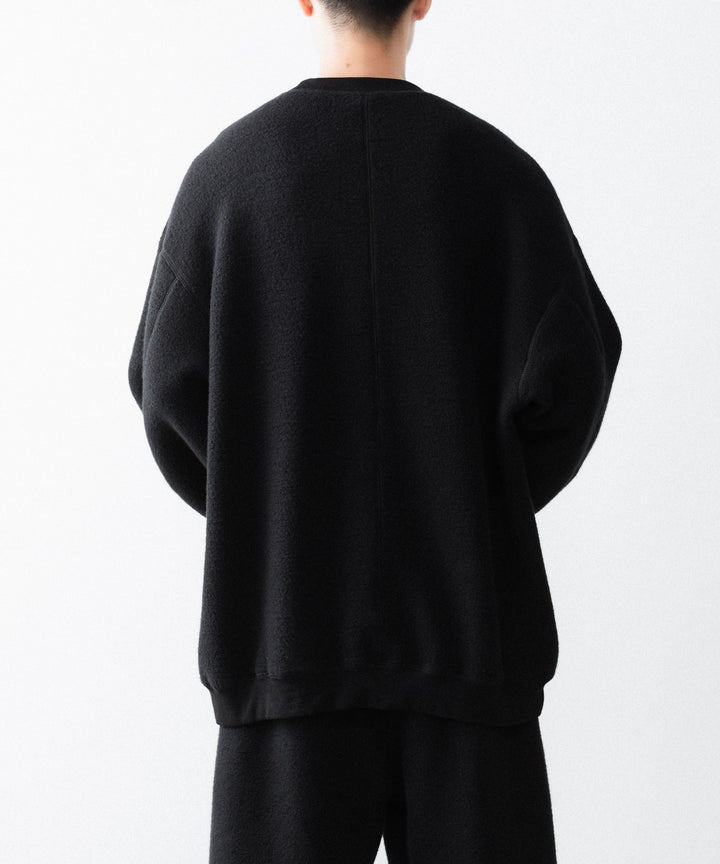 phebus- フィーバスのREVERSIBLE JERSEY JUMPERのBLACK公式通販サイトsession福岡セレクトショップ