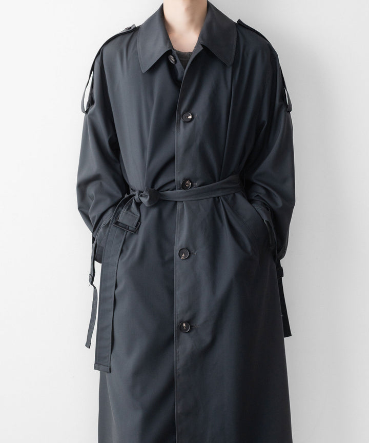 【SUBLATIONS】KIVULI PRINT LIGHT WEIGHT COAT - DARK KHAKI