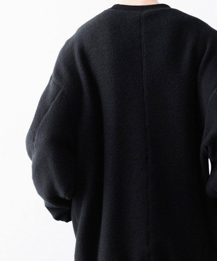phebus- フィーバスのREVERSIBLE JERSEY JUMPERのBLACK公式通販サイトsession福岡セレクトショップ