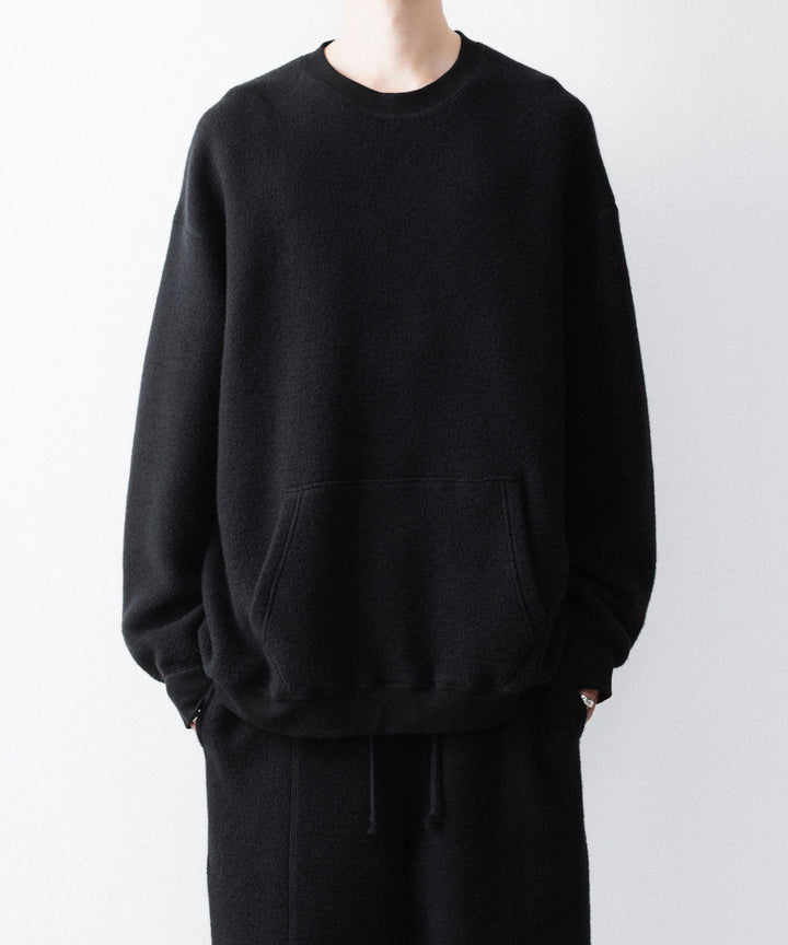 phebus- フィーバスのREVERSIBLE JERSEY JUMPERのBLACK公式通販サイトsession福岡セレクトショップ