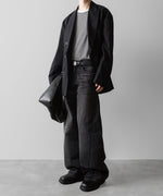 画像をギャラリービューアに読み込む, ssstein(シュタイン)の24AWコレクション DEFORMATION WIDE DENIM JEANS - BLACK 公式通販サイトsession福岡セレクトショップ
