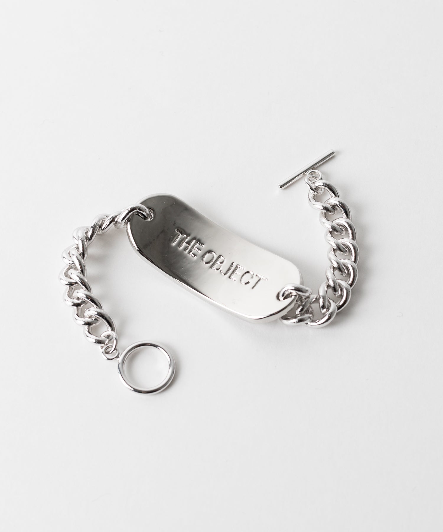 THE OBJECT- ザオブジェクトのOFFICE NAME TAG BRACELET - SILVERの公式通販サイトsession福岡セレクトショップ