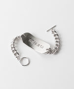 画像をギャラリービューアに読み込む, THE OBJECT- ザオブジェクトのOFFICE NAME TAG BRACELET - SILVERの公式通販サイトsession福岡セレクトショップ
