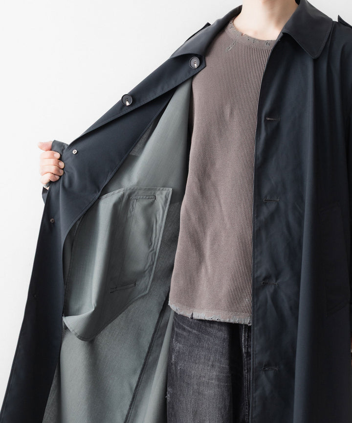 【SUBLATIONS】KIVULI PRINT LIGHT WEIGHT COAT - DARK KHAKI
