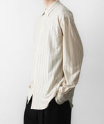 画像をギャラリービューアに読み込む, KANEMASA PHIL. カネマサフィルの46G STRIPE MODEST SHIRTのBEIGE NAVY 公式通販サイトsession福岡セレクトショップ
