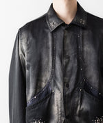 画像をギャラリービューアに読み込む, SUBLATIONS サブレーションズのRUSTY SATIN SPORTS JACKETのBLACK 公式通販サイトsession福岡セレクトショップ
