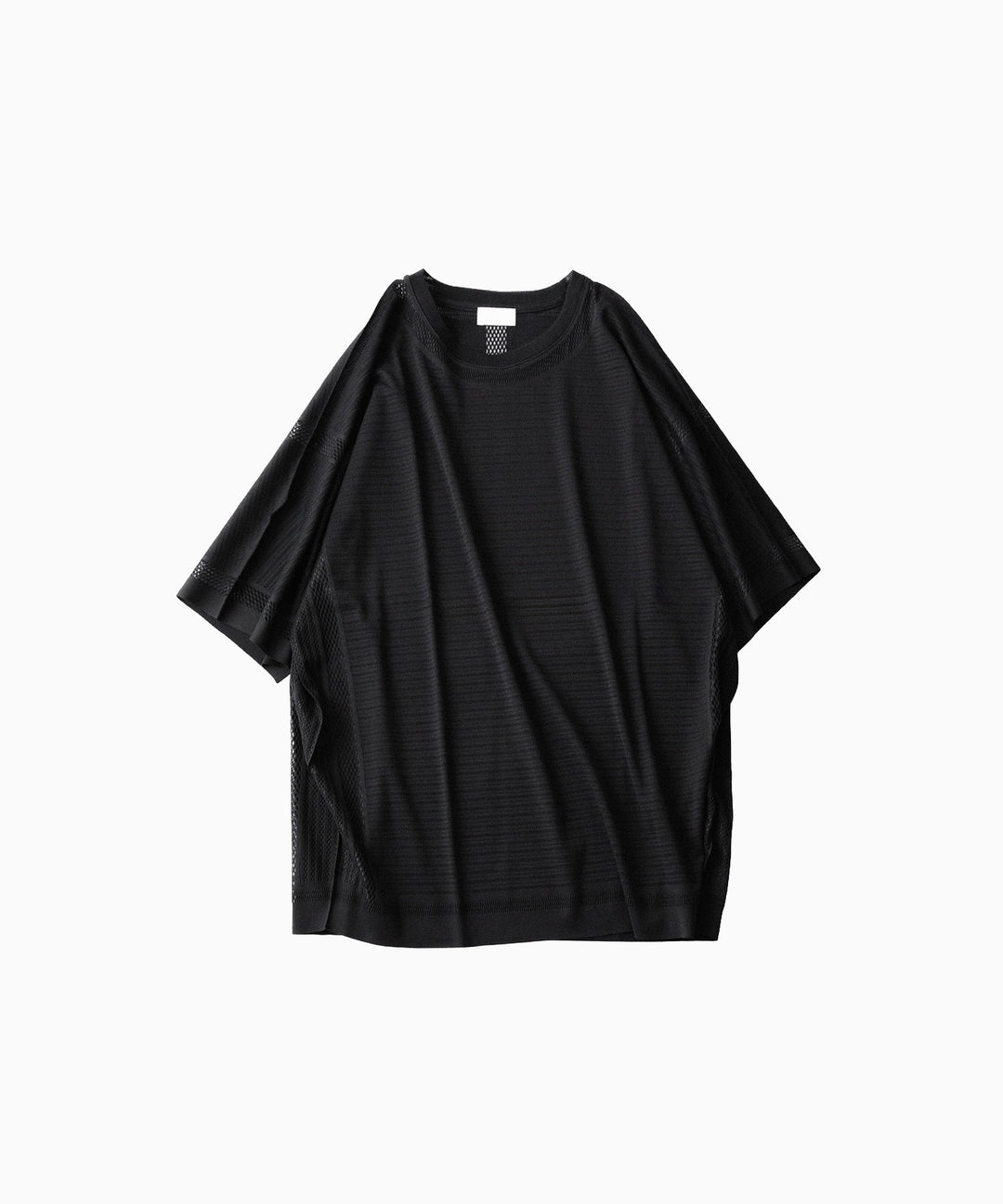【paratrait】TRICOT LACE T - BLACK