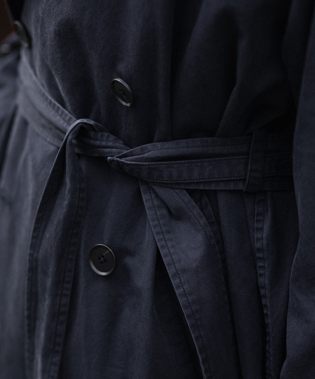 ssstein(シュタイン)のVINTAGE TRENCH COAT - BLACKの公式通販サイトsession福岡セレクトショップ