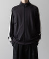 【ssstein】NYLON JERSEY TRACK JACKET - DARK NAVY