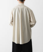画像をギャラリービューアに読み込む, KANEMASA PHIL. カネマサフィルの46G STRIPE MODEST SHIRTのBEIGE NAVY 公式通販サイトsession福岡セレクトショップ
