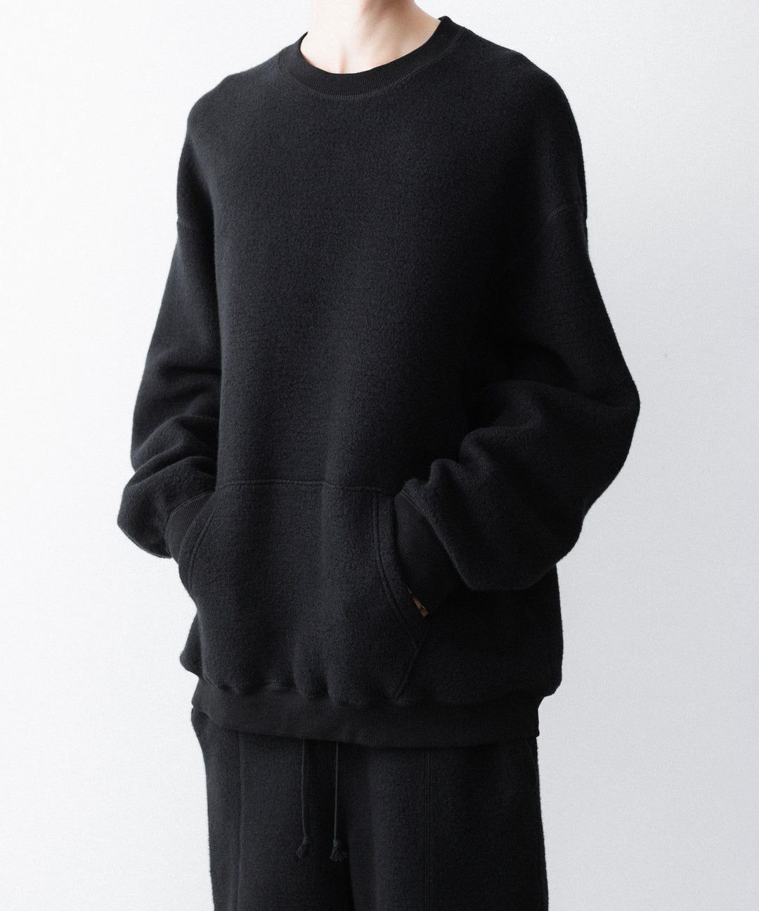 phebus- フィーバスのREVERSIBLE JERSEY JUMPERのBLACK公式通販サイトsession福岡セレクトショップ