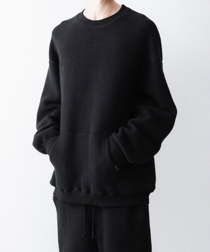 phebus- フィーバスのREVERSIBLE JERSEY JUMPERのBLACK公式通販サイトsession福岡セレクトショップ