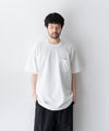 【ssstein】OVERSIZED POCKET TEE - WHITE