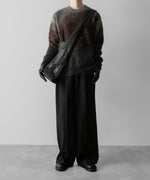 画像をギャラリービューアに読み込む, ssstein(シュタイン)の24AWコレクション GRADATION MOHAIR KNIT LS - BROWN GREY GRADATION 公式通販サイトsession福岡セレクトショップ
