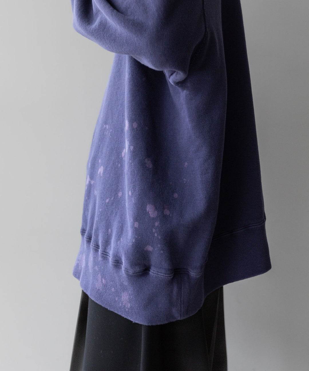 【INTÉRIM】インテリム 23AW BLEACH HYPER BIG V LOOP WHEEL SEAMLESS SWEAT SHIRT - B.NASU sessionセッション福岡セレクトショップ 公式通販サイト
