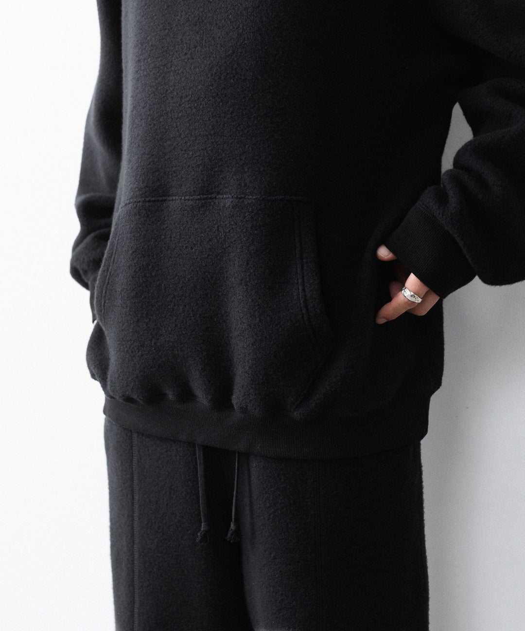 phebus- フィーバスのREVERSIBLE JERSEY JUMPERのBLACK公式通販サイトsession福岡セレクトショップ