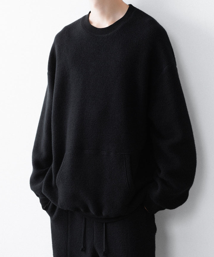 phebus- フィーバスのREVERSIBLE JERSEY JUMPERのBLACK公式通販サイトsession福岡セレクトショップ