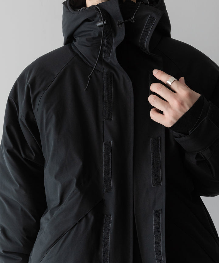 INTÉRIM(インテリム)のHI-LOFT WATER PROOF INSULATED HOODED JACKET - BLACKの公式通販サイトsession福岡セレクトショップ

