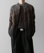 画像をギャラリービューアに読み込む, ssstein(シュタイン)の24AWコレクション GRADATION MOHAIR KNIT CARDIGAN - BROWN GREY GRADATION 公式通販サイトsession福岡セレクトショップ
