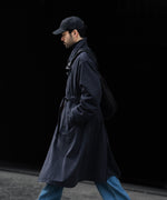 画像をギャラリービューアに読み込む, ssstein(シュタイン)のVINTAGE TRENCH COAT - BLACKの公式通販サイトsession福岡セレクトショップ
