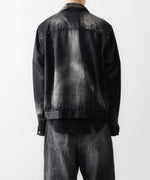 画像をギャラリービューアに読み込む, SUBLATIONS サブレーションズのRUSTY SATIN SPORTS JACKETのBLACK 公式通販サイトsession福岡セレクトショップ
