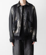 画像をギャラリービューアに読み込む, SUBLATIONS サブレーションズのRUSTY SATIN SPORTS JACKETのBLACK 公式通販サイトsession福岡セレクトショップ

