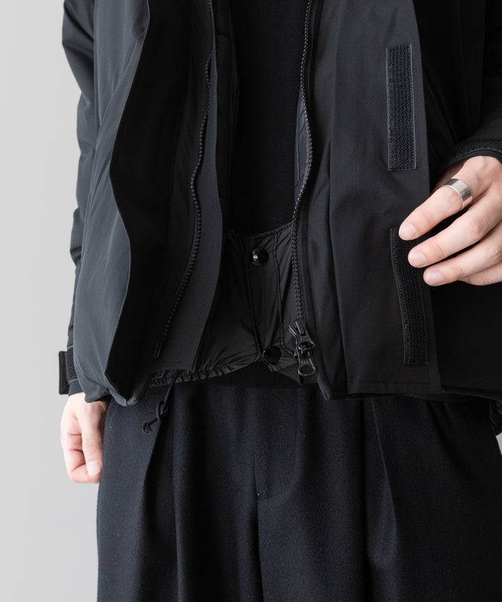 INTÉRIM(インテリム)のHI-LOFT WATER PROOF INSULATED HOODED JACKET - BLACKの公式通販サイトsession福岡セレクトショップ
