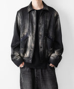 画像をギャラリービューアに読み込む, SUBLATIONS サブレーションズのRUSTY SATIN SPORTS JACKETのBLACK 公式通販サイトsession福岡セレクトショップ
