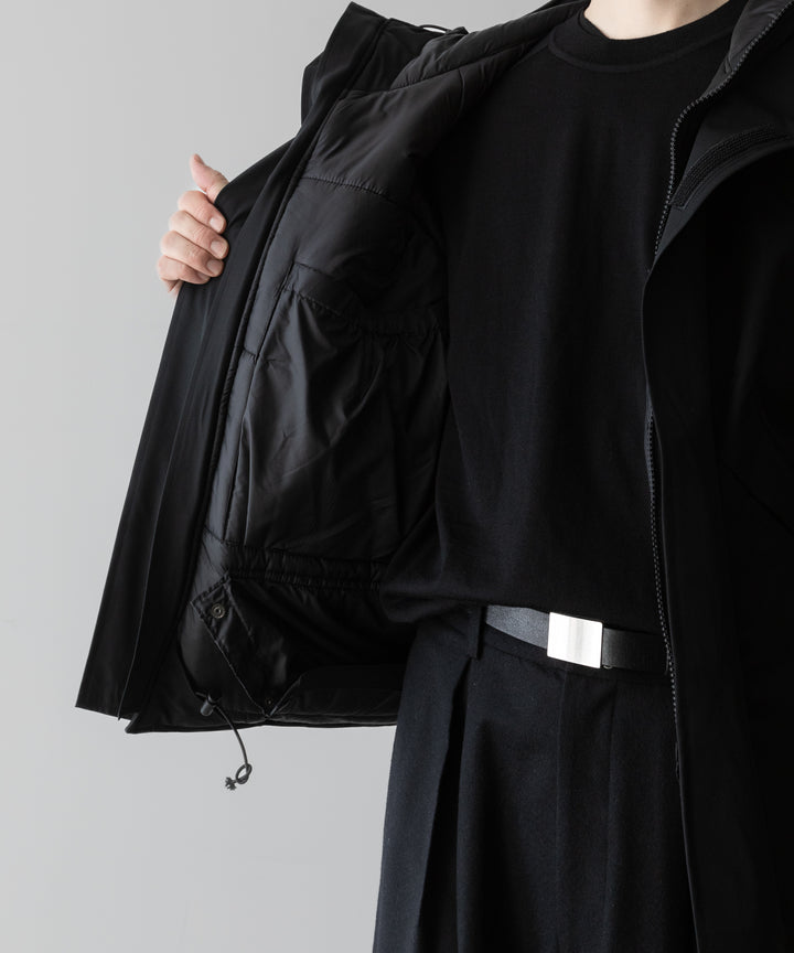 INTÉRIM(インテリム)のHI-LOFT WATER PROOF INSULATED HOODED JACKET - BLACKの公式通販サイトsession福岡セレクトショップ

