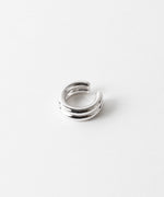 画像をギャラリービューアに読み込む, THE OBJECT- ザオブジェクトのNEON DOUBLE LINE SILVER RING - SILVERの公式通販サイトsession福岡セレクトショップ
