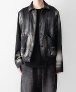 画像をギャラリービューアに読み込む, SUBLATIONS サブレーションズのRUSTY SATIN SPORTS JACKETのBLACK 公式通販サイトsession福岡セレクトショップ
