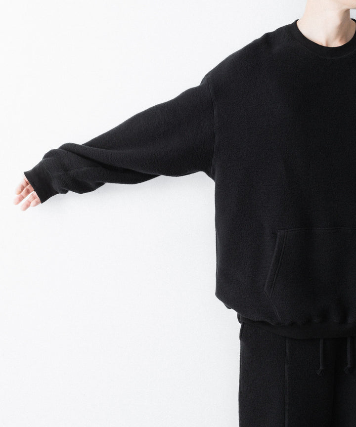 phebus- フィーバスのREVERSIBLE JERSEY JUMPERのBLACK公式通販サイトsession福岡セレクトショップ