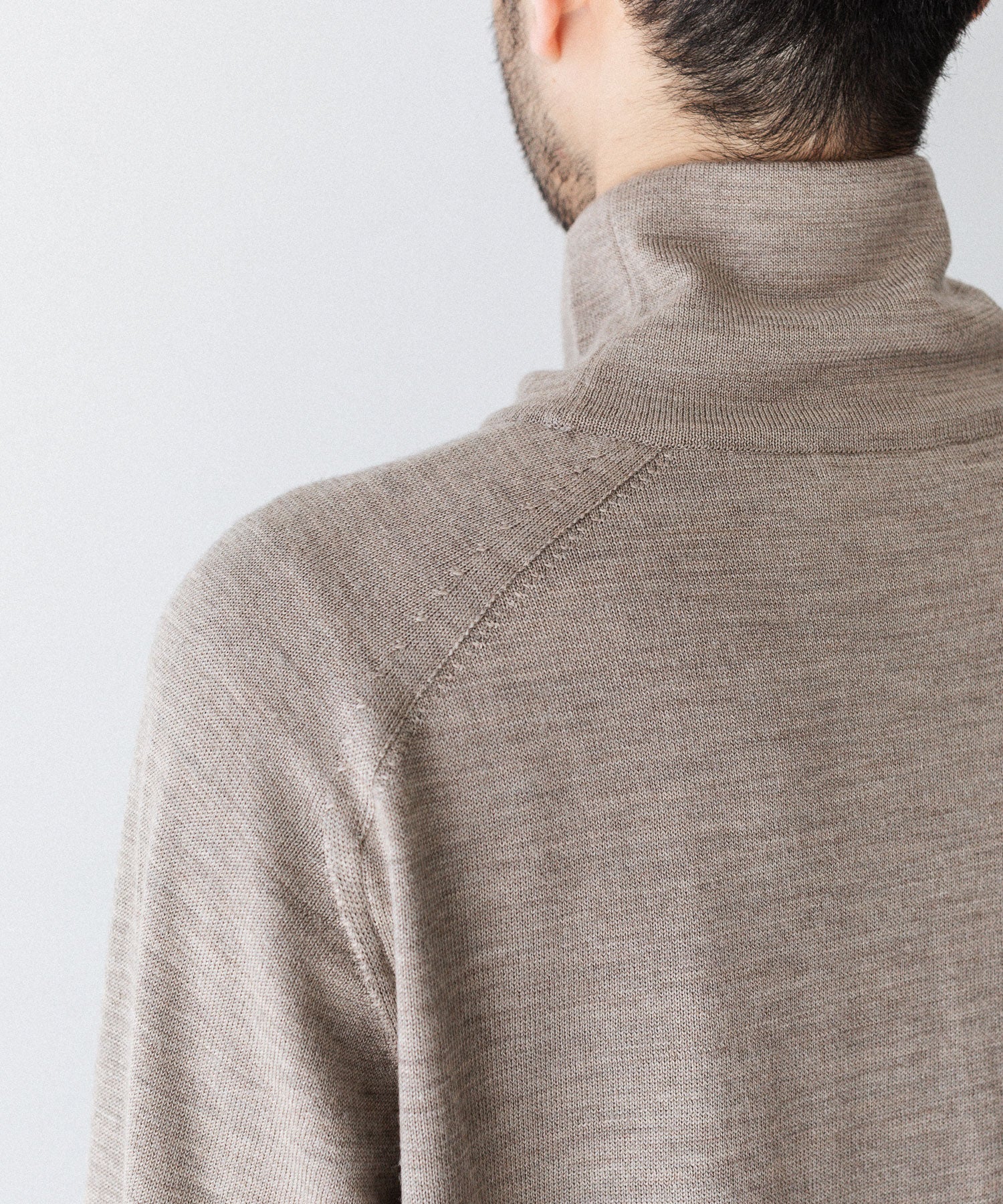 UMEDA ウメダ 12GG HIGHNECK PULLOVERのMOCHA 公式通販サイトsession福岡セレクトショップ