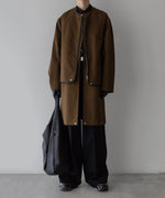 画像をギャラリービューアに読み込む, stein(シュタイン)の24SSコレクションCOTTON TWILL LAYERED JACKETの CAMEL
