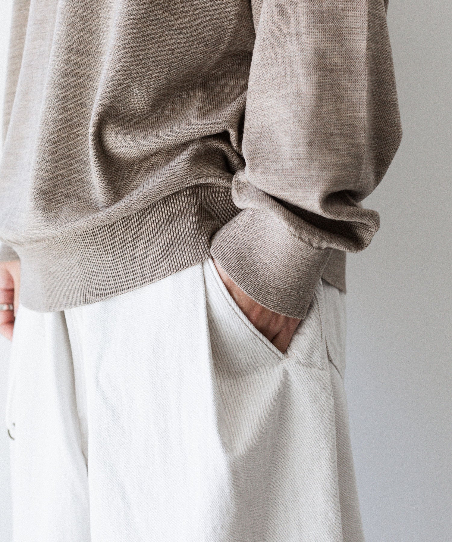 UMEDA ウメダ 12GG HIGHNECK PULLOVERのMOCHA 公式通販サイトsession福岡セレクトショップ