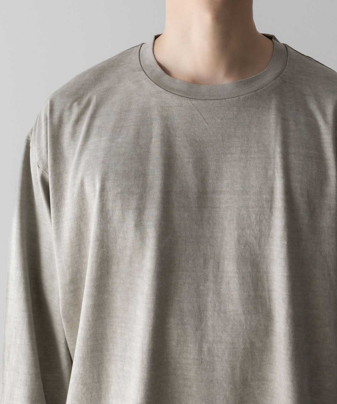 KANEMASA PHIL.-カネマサフィル36G LOW TWIST GARMENT DYE L/S TEEのKHAKI PIGMENT公式通販サイトsession福岡セレクトショップ