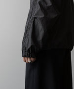 画像をギャラリービューアに読み込む, ssstein(シュタイン)の24AWコレクション NYLON TWILL HOODED ZIP UP JACKET - CHARCOAL 公式通販サイトsession福岡セレクトショップ
